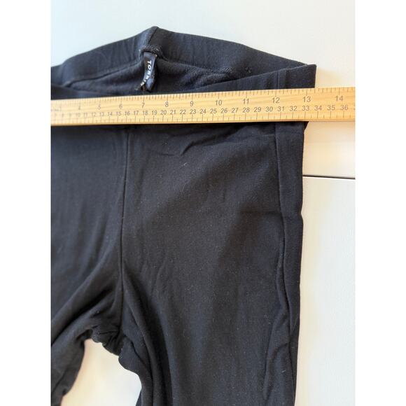 TORRID Black Fleece Lined Sz Large Leggings GUC - Picture 5 of 9